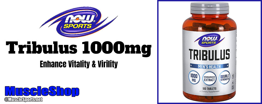 Now Sports Tribulus 1000mg Header