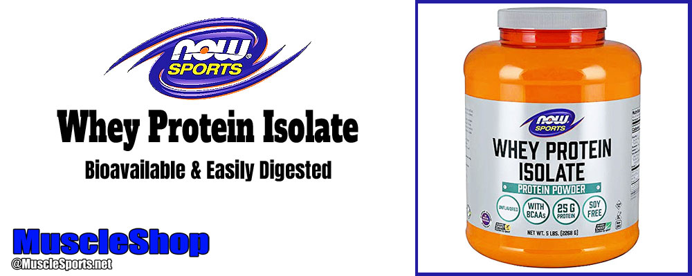 Now Sports Whey Protein Isolate Header