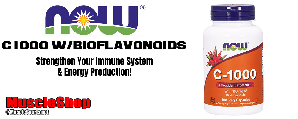 NOW C 1000 w/Bioflavonoids Header