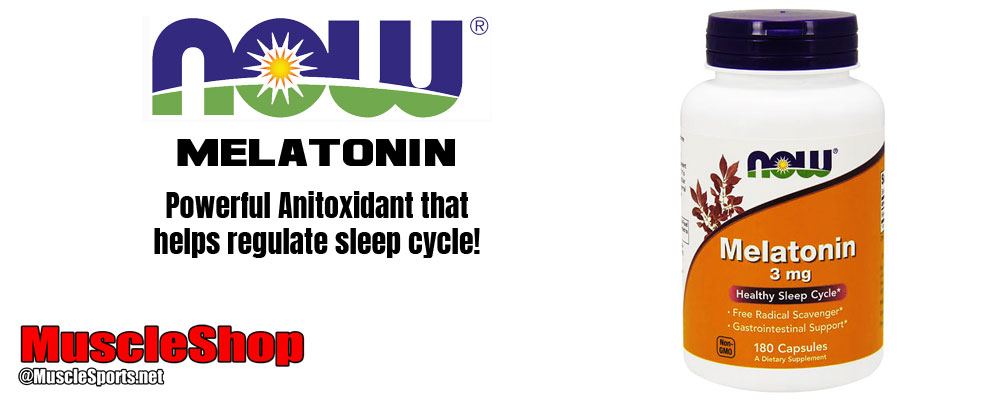 NOW Melatonin Header