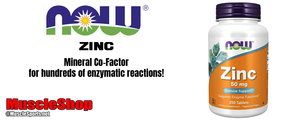 NOW Zinc 50mg Header