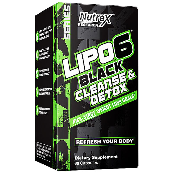 nutrex research lipo-6 black cleanse & detox