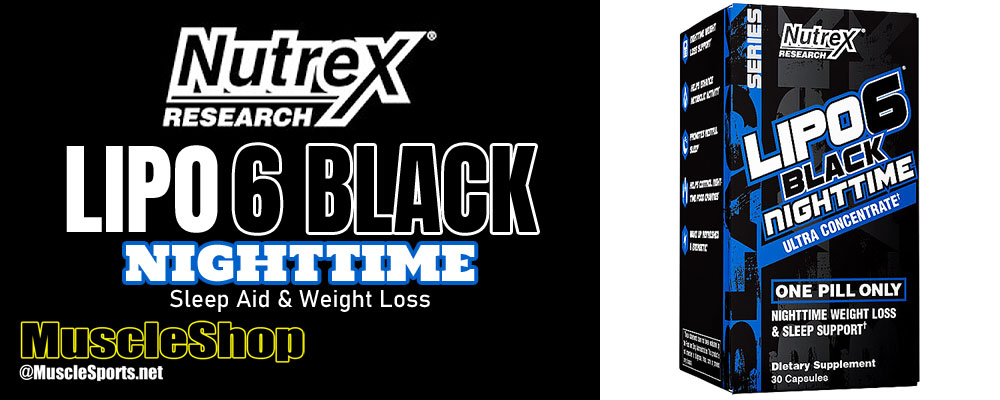 Nutrex Research Lipo 6 Black Nighttime Header