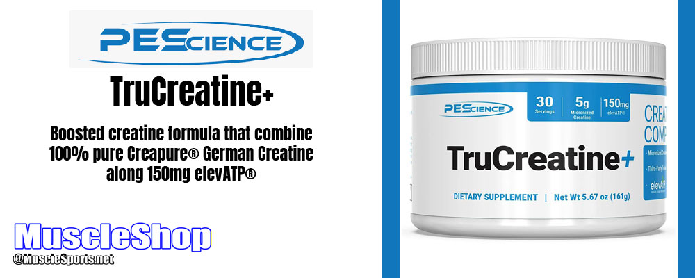 PEScience TruCreatine+ Header