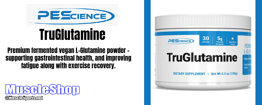 PEScience TruGlutamine Header