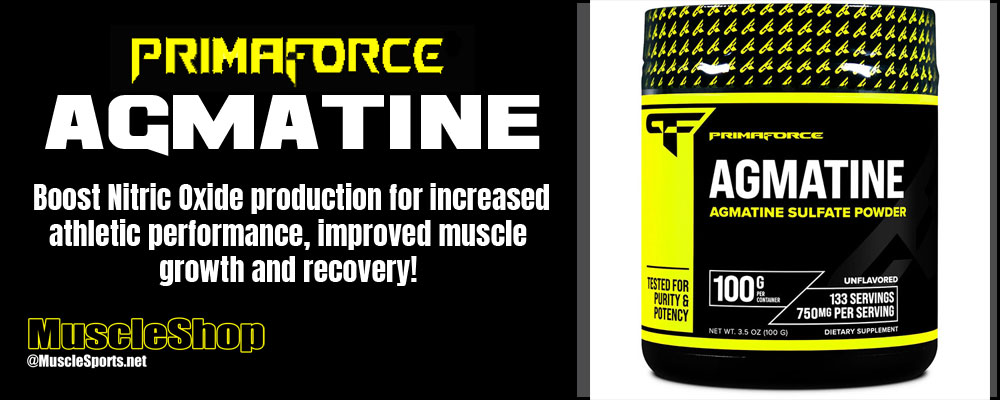 PRIMAFORCE Agmatine Header