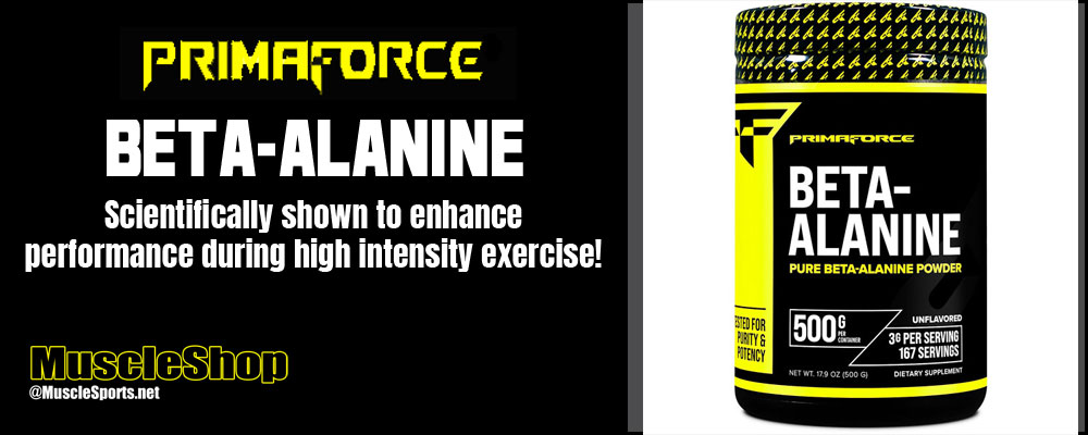 PRIMAFORCE Beta Alanine Header