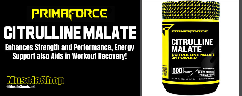 PRIMAFORCE Citrulline Malate Header