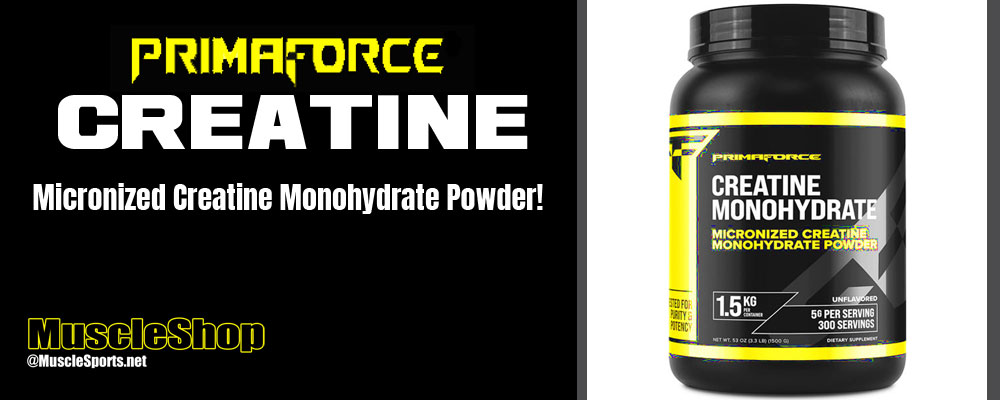 PRIMAFORCE Creatine Header