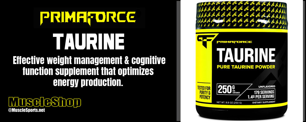 PRIMAFORCE TAURINE Header