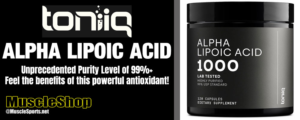 Toniiq Alpha Lipoic Acid Header