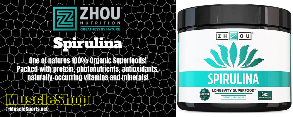 Zhou Nutrition Spirulina Header